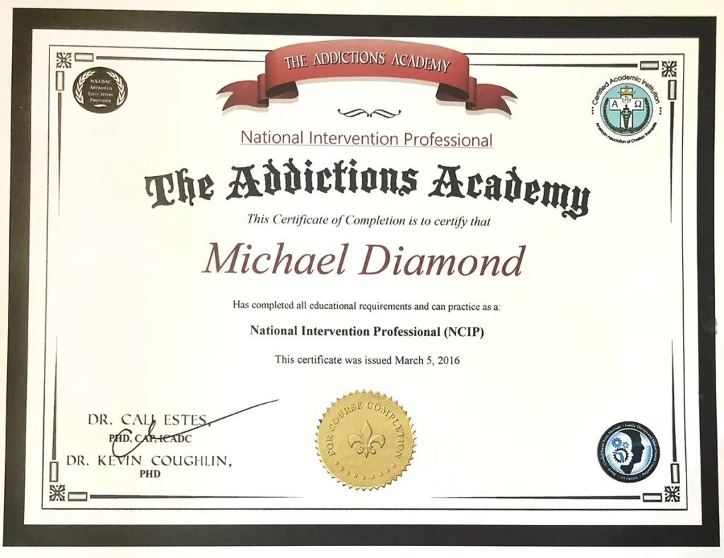 National Certified Intervention Professional